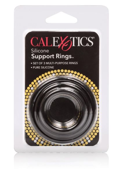 Silicone Support Rings Black zdjęcie 2