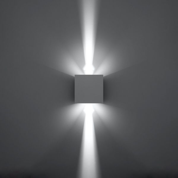 Kinkiet LUCA biały LED IP54 zdjęcie 4