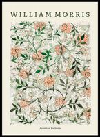 Plakat 50x70cm Design Jasmine Pattern, Morris Vintage do Salonu
