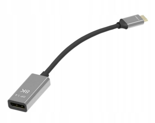 Kabel Adapter USB-C DisplayPort 1.4 8K 5K 4K Display Port Żeński 144 240Hz na Arena.pl
