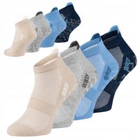 4x Skarpetki ABS Antypoślizgowe Damskie Fitness Sportowe Joga 36-40 ZOOKSY