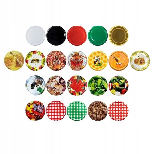 8x Słoik 900ml z zakrętką fi82 na MIÓD DŻEM PRZETWORY słoiki szklane na Arena.pl