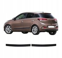 HYUNDAI I20 2014-2020 Listwa Nakładka na Zderzak Tylni Czarna ABS