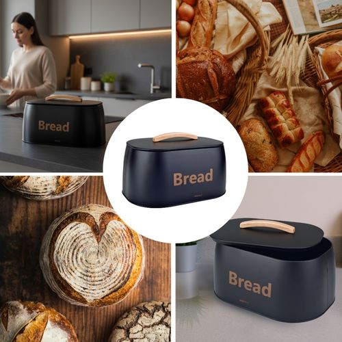 chlebak pojemnik stalowy na pieczywo kinghoff kh-1946 na Arena.pl