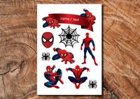 Wydruk cukrowy na tort A4 Spiderman DIY