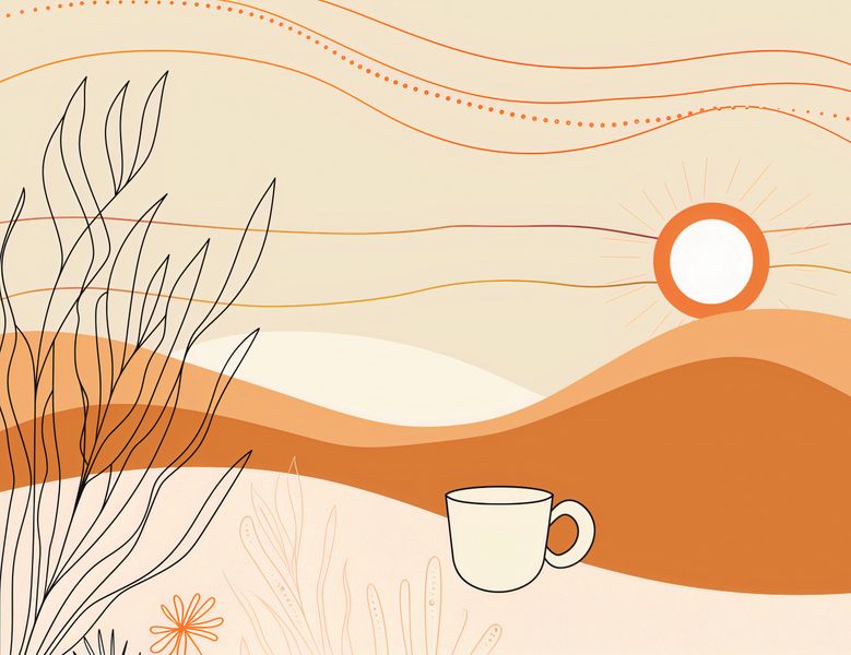 Plakat 65x50cm Ranna Pora zdjęcie 1