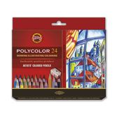 kredki ołówkowe polycolor 24 kolory koh-i-noor