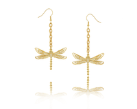 kolczyki ważki na łańcuszku z kolekcji mystical moments (p15/waż/10au)