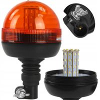 LAMPA OSTRZEGAWCZA KOGUT KOPARKA JCB JOHN DEERE NA TRZPIEŃ LED 12/24 V