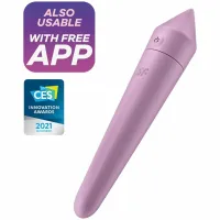 satisfyer ultra power bullet 8 lilac - mini urządzenie wibrujące