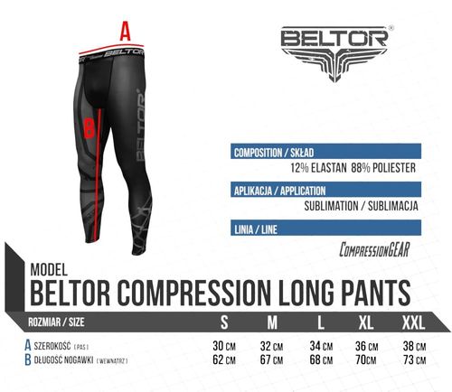 Beltor legginsy GRAPPLER Rozmiar - M na Arena.pl