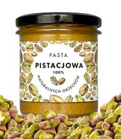 Pasta pistacjowa 250 g - Naturalna, 100% pistacji, krem pistacjowy