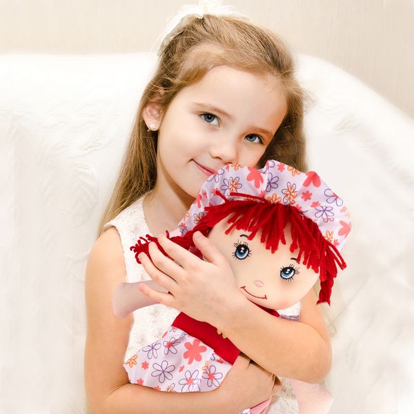 Lalka Szmaciana Pippi 42 cm zdjęcie 13