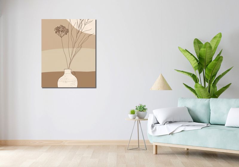 Obraz 70x90cm Kojący Wazon zdjęcie 2