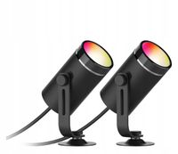 Deltaco SMART HOME Garden light, 2 lights, 6W per light, RGB + 2700K