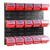 Tablica warsztatowa narzędziowa 80 x 80 cm + 15 kuwet