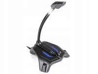 Mikrofon Tracer Gamezone Gamer LED USB czarny