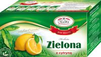 Malwa Herbata Zielona z cytryną 40 g (20 x 2 g)