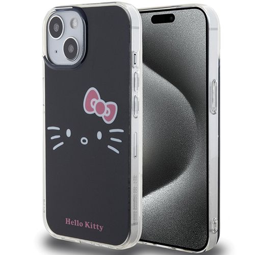 Etui Hello Kitty do iPhone 15, iPhone 14, iPhone 13, Czarny na Arena.pl