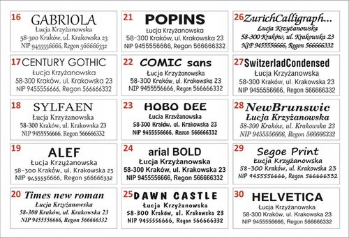 Pieczątka wagraf 4 firmowa LOGO Biurowa 6-7 linii tekstu kolory zatyczka na Arena.pl