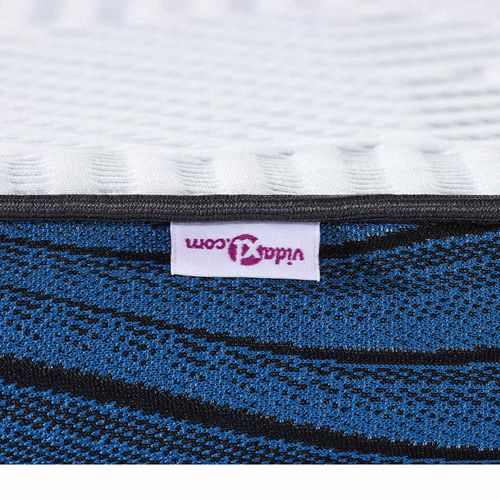 Podkłady na materac biało-niebieski 120 x 200 cm na Arena.pl