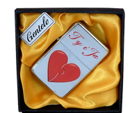 Zapalniczka Benzynowa z Napisami Ty i Ja  w Opakowaniu Prezentowym