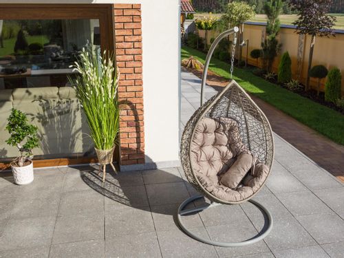 Poduszka GEORGE na fotel wiszący typu KOKON, huśtawkę ogrodową 120x100 na Arena.pl