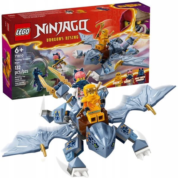 LEGO Ninjago Smoczątko Riyu 71810 zdjęcie 1