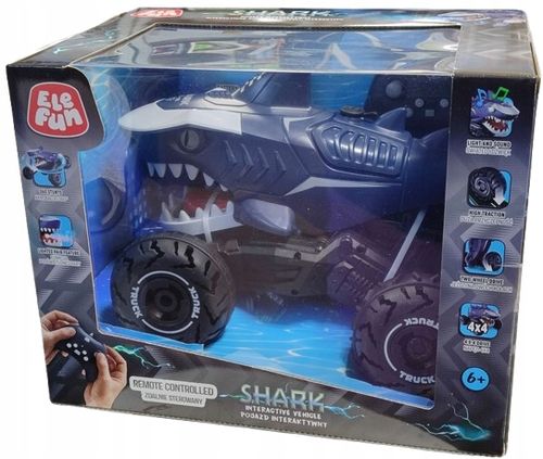 Elefun Interaktywny pojazd kaskaderski zdalnie sterowany rekin na Arena.pl