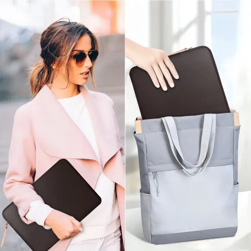 torba tech-protect fleece na laptopa 13-14" - brązowa na Arena.pl