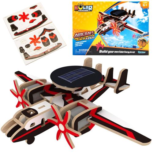ROBOTIME Drewniany Model Puzzle 3D Samolot Solarny na Arena.pl