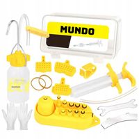 ZESTAW DO ODPOWIETRZANIA HAMULCÓW ROWEROWYCH MUNDO UNIWERSALNY 10 KOŃCÓWEK