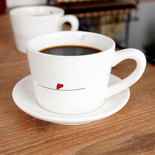 Kubki ceramiczne SERCE 200 ml 2 szt. na Arena.pl