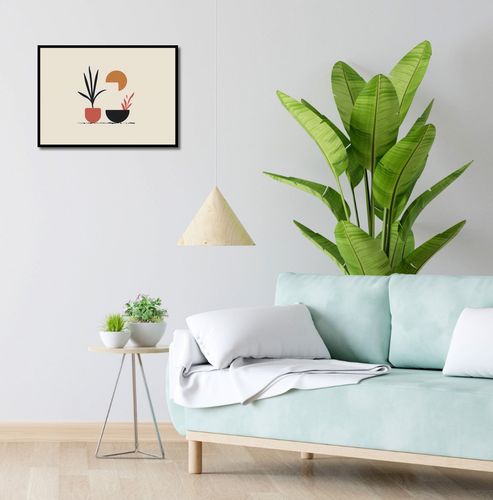 Plakat 55x40cm Domowy Ogród na Arena.pl