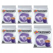 Kapsułki Tassimo Milka 6x8 szt, 5+1 op. GRATIS! [48 kapsułek]