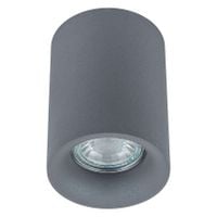 Downlight LAMPA sufitowa FLYNN TM09080-GR LED 4W Italux metalowa OPRAWA natynkowa tuba szara