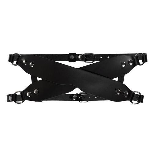 maska na oczy ze skóry naturalnej. gadżet erotyczny dla dorosłych. na Arena.pl