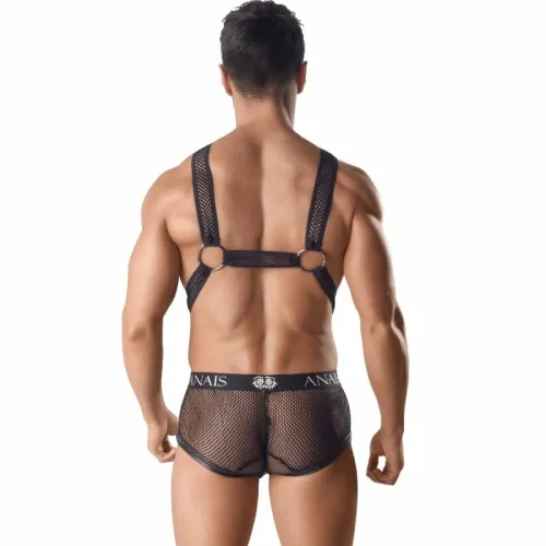 anais men axel model 3 harness czarny s/m - uprząż męska regulowana na Arena.pl