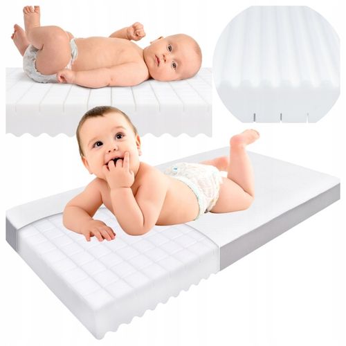 Materac 140x70 TWARDY ŚREDNIO PREMIUM PIANKOWY Materac do Łóżeczka 140x70 na Arena.pl