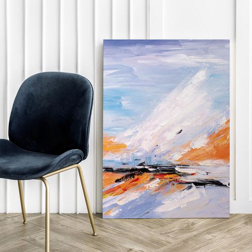 Obraz na płótnie abstrakcja pastelowa 50x70 cm na Arena.pl