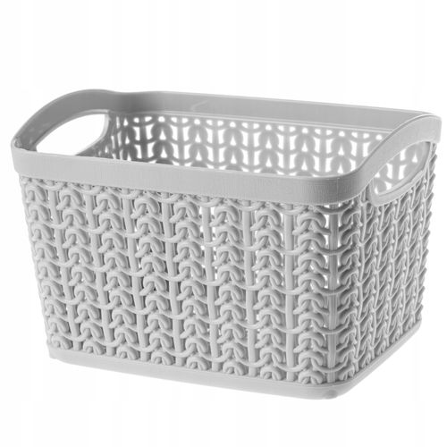 KOSZYK POJEMNIK PUDEŁKO PLASTIK KOSZ 1,5L KOLORY na Arena.pl