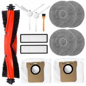ZESTAW FILTRY SZCZOTKI MOP WORKI DO XIAOMI ROBOT VACUUM X10+ X20+ PLUS PRO
