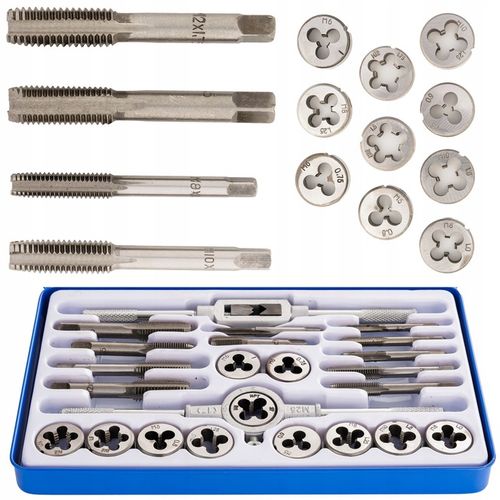 Zestaw gwintowników i narzynek 24 szt ÜBERTOOL na Arena.pl