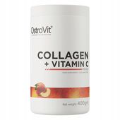 OstroVit Kolagen + Witamina C 400 g brzoskwiniowy
