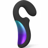 lelo enigma wave czarny - intymny masażer soniczny z technologią wavemotion