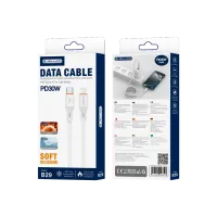 jellico kabel b29 usb-c - lightning pd 30w 1m biały