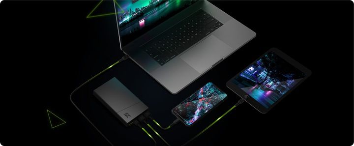 Green Cell Powerbank 10000mAh 18W PowerPlay10s 2x USB-C PD 2x USB-A QC 3.0 zdjęcie 2