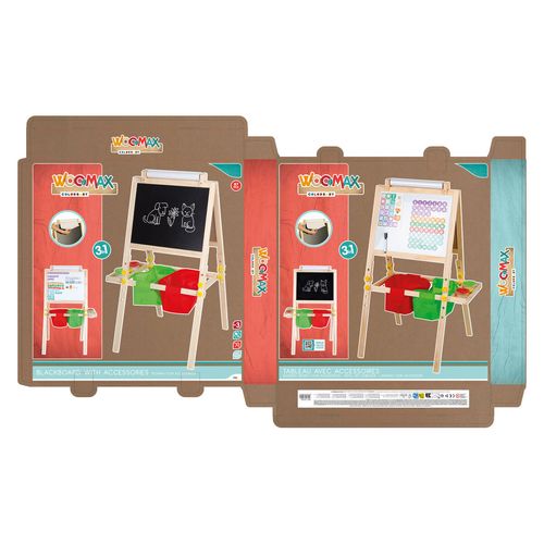 Obustronna tablica Colorbaby 57 x 93 x 59 cm 2 Sztuk na Arena.pl