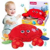 TAŃCZĘ I WIBRUJĘ KRAB UCIEKAJĄCY do nauki raczkowania dźwięk