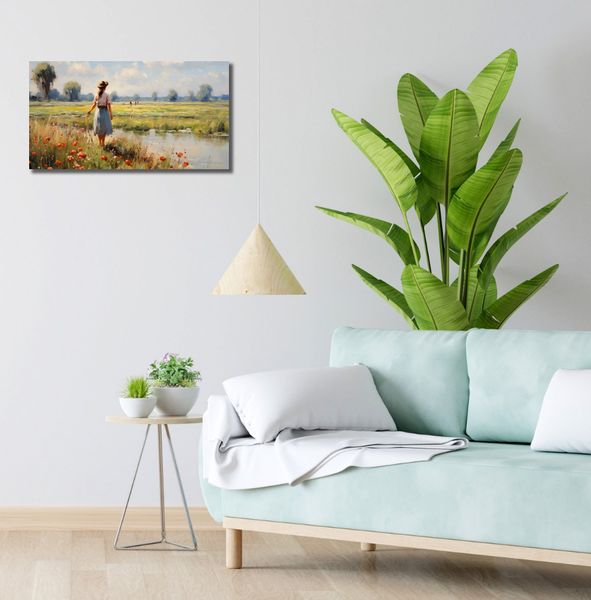 Obraz 60x30cm Wiejski Spokój zdjęcie 2